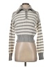 Sage + Stone Stripes Gray White Pullover Sweater Size XS - photo 1