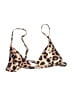 Unbranded Animal Print Brown Swimsuit Top Size S - photo 1