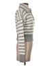 Sage + Stone Stripes Gray White Pullover Sweater Size XS - photo 4