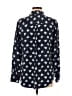 Equipment 100% Silk Hearts Blue Blouse Size M - photo 2