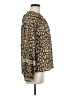 Cleobella Animal Print Gold Long Sleeve Blouse Size M - photo 4