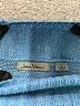 Jason Maxwell Color Block Blue Turtleneck Sweater Size L - photo 7