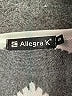 Allegra K Chevron-herringbone Silver Long Sleeve T-Shirt Size S - photo 7