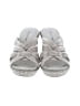 32e-Saneryi Gray Ivory Sandals Size 6 1/2 - photo 2