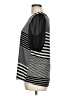 Ava James Gray Short Sleeve Blouse Size L - photo 5