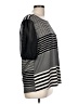 Ava James Gray Short Sleeve Blouse Size L - photo 4