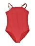 Unbranded Solid Red One Piece Swimsuit Size XS (estimated, kids) - photo 1