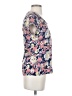 Boden Floral Blue Short Sleeve Blouse Size 4 - photo 4
