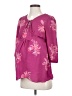 A Pea in the Pod Pink 3/4 Sleeve Blouse Size Sm Maternity - photo 1