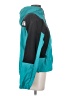 The North Face 100% Nylon Color Block Teal Windbreaker Size XS - photo 4