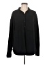 Gap Black Long Sleeve Polo Size M - photo 1
