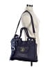 Emma Fox 100% Leather Solid Blue Leather Shoulder Bag One size - photo 2