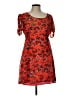 Pins and Needles 100% Polyester Paisley Orange Cocktail Dress Size L - photo 1
