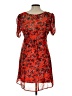 Pins and Needles 100% Polyester Paisley Orange Cocktail Dress Size L - photo 2