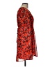 Pins and Needles 100% Polyester Paisley Orange Cocktail Dress Size L - photo 4