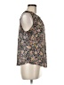 Ann Taylor LOFT 100% Rayon Blue Sleeveless Blouse Size M (petite) - photo 4