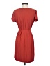 Unbranded Solid Red Casual Dress Size 3 - photo 2