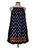 THML 100% Rayon Paisley Blue Casual Dress Size L - photo 1