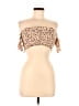 Xhilaration Tan Sleeveless Top Size M - photo 1