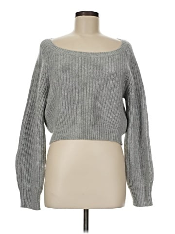 Leith Cashmere Pullover Sweater (view 1)