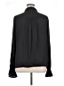 Paige Black Long Sleeve Blouse Size XL - photo 2