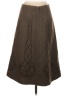 East5th 100% Polyester Argyle Brown Casual Skirt Size 4 - photo 2