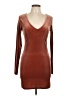 Forever 21 Brown Casual Dress Size L - photo 1