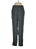 Ann Taylor LOFT 100% Viscose Print Black Casual Pants Size XS - photo 1