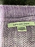 American Eagle Outfitters Stripes Purple Pullover Sweater Size XS - photo 7