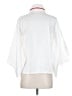 Unbranded White 3/4 Sleeve Blouse Size XS - photo 2