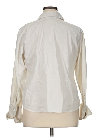 Lane Bryant Long Sleeve Button-Down Shirt (view 2)