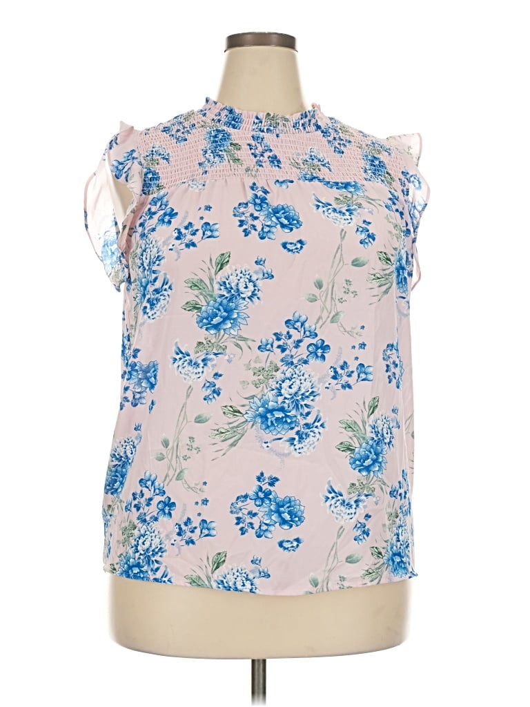 Pre-owned Alice Blue Sleeveless Blouse In Blue