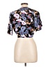 Supre Black Short Sleeve Blouse Size 10 - photo 2