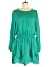 Pink Lily 100% Polyester Green Romper Size XL - photo 1