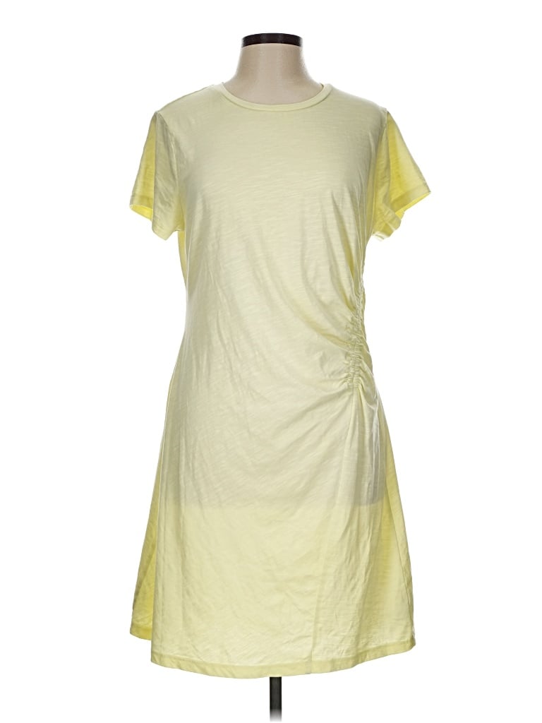 Pre-owned Universal Thread Casual Dress In Yellow