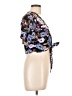 Supre Black Short Sleeve Blouse Size 10 - photo 4