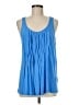 Elle 100% Rayon Blue Sleeveless Blouse Size M - photo 1