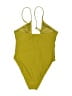 MATTE Collection Yellow Bodysuit Size S - photo 2
