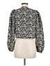 Levi's 100% Polyester Black 3/4 Sleeve Blouse Size M - photo 2