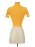 Zara Yellow Short Sleeve Top Size S - photo 2
