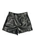 Blank NYC Metallic Black Shorts Size 25 waist - photo 1