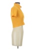 Zara Yellow Short Sleeve Top Size S - photo 4