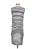 Athleta Stripes Blue Gray Casual Dress Size XS - photo 2