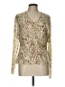 CAbi Ivory Long Sleeve Blouse Size L - photo 1