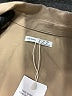 Oysho Solid Tan Long Sleeve Button-Down Shirt Size M - photo 7