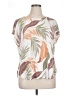 Orvis Ivory White Short Sleeve Top Size XL - photo 1