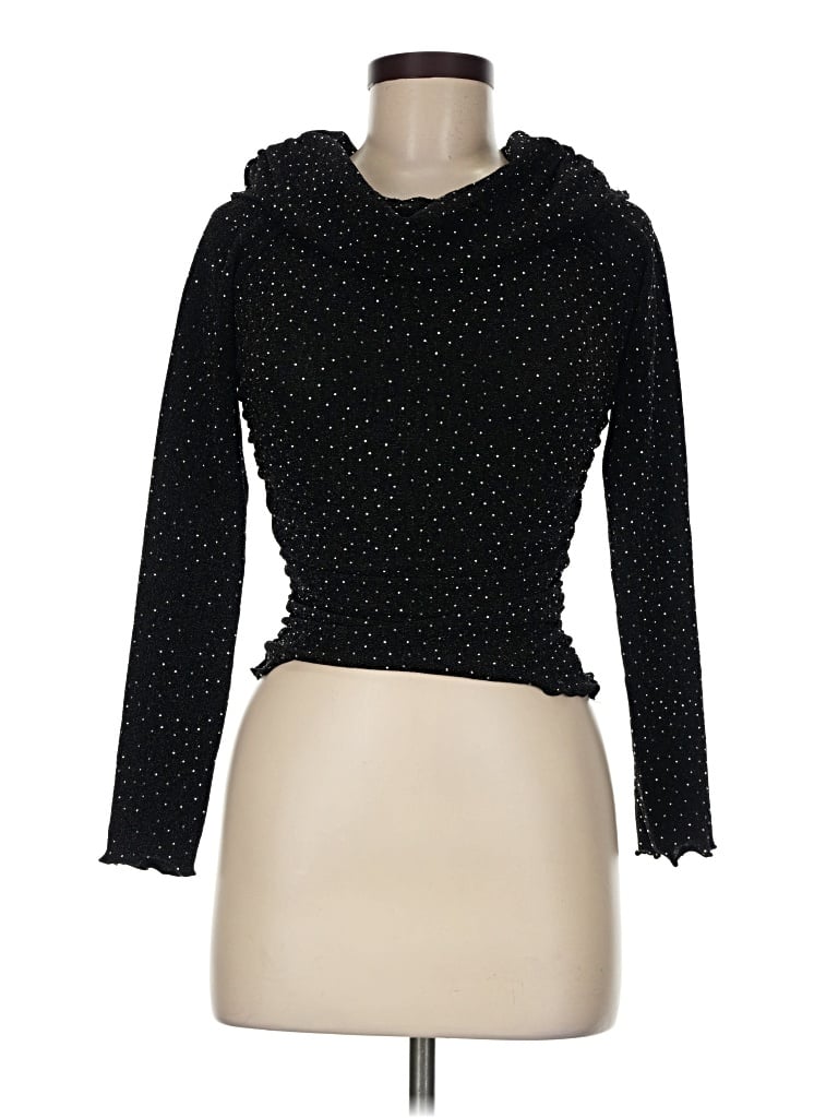 Pre-owned Vici Long Sleeve Turtleneck In Black