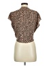 Alya 100% Viscose Brown Sleeveless Blouse Size M - photo 2