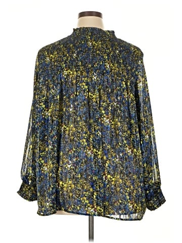 Ulla Popken Long Sleeve Blouse (view 2)