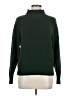 Tecrew Solid Green Turtleneck Sweater Size M - photo 1